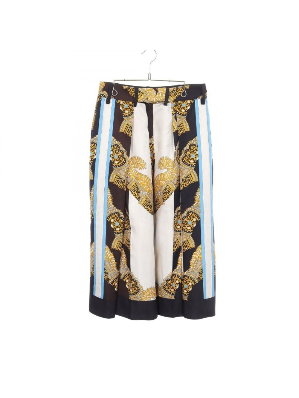 Hermes Pants Sous L'egide de Mars Silk
